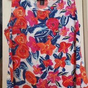 Multicolor flower shirt